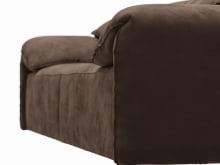 Clarence Muse Chocolate Sofa - 4 Seater color Muse Chocolate
