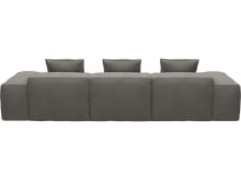 Riley Isla Soft Grey Modular Sofa - 3 Seater color Isla Soft Grey