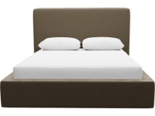 Felix Gas Lift Bed Tribute Walnut color Tribute Walnut