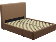 Aria Drawer Bed Tribute Chestnut color Tribute Chestnut