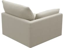Willow Muse Flax 1 Seat Left Arm Facing Sofa Module color Muse Flax