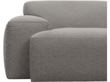 Copenhagen Boucle Pumice Left Arm Facing Sofa Module color Boucle Pumice