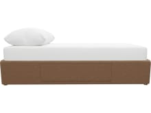 Zenith Kids 1 Storage Drawer Bed Base Tribute Chestnut color Tribute Chestnut