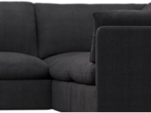 Willow Plaza Flint Grey Modular Sofa - 5 Seater LAF Terminal color Plaza Flint Grey