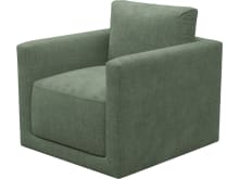 Haven Tribute Dark Jade Swivel Chair color Tribute Dark Jade