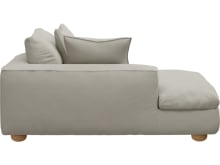 Tully California Ivory Chaise Left Arm Facing Module color California Ivory