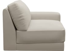 Monica Isla Sea Pearl Right Arm Facing Chair Module color Isla Sea Pearl