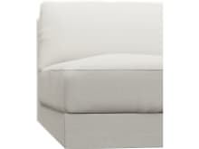 Monica Tribute Ice Right Arm Facing Chaise Module color Tribute Ice