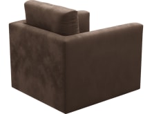 Haven Muse Chocolate Swivel Chair color Muse Chocolate