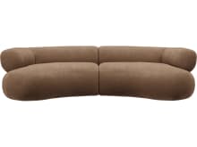 Colette Tribute Chestnut Sofa - 3 Seater color Tribute Chestnut