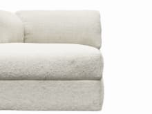 Finley Boucle Ivory Left Arm Facing Chaise Module color Boucle Ivory