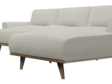 Dane California Ivory Chaise Sofa - 3 Seater color California Ivory