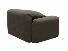 Clarence Muse Mink 2 Seat Left Arm Facing Sofa Module color Muse Mink