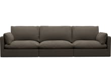 Willow Muse Mink Modular Sofa - 3 Seater color Muse Mink