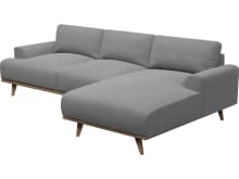 Dane Maya Flint Chaise Sofa - 3 Seater color Maya Flint