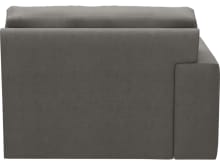 Monica Isla Soft Grey Left Arm Facing Chaise Module color Isla Soft Grey