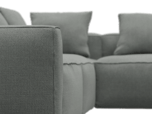 Riley Apt Tribute Storm Corner Sofa - 5 Seater color Tribute Storm