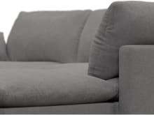 Willow California Slate Modular Sofa - 5 Seater RAF Terminal color California Slate