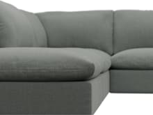 Willow Tribute Storm Modular Sofa - 5 Seater LAF Terminal color Tribute Storm