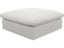 Willow Muse Frost Ottoman color Muse Frost