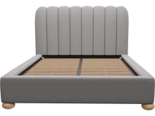 Maeve Bed View Steel color View Steel