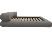 Frankie Bed Isla Soft Grey color Isla Soft Grey