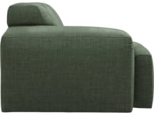 Copenhagen Tribute Dark Jade Left Arm Facing Sofa Module color Tribute Dark Jade