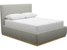 Haven Gas Lift Bed Toorak Pebble color Toorak Pebble