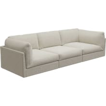 Finley Boucle Ivory Modular Sofa - 3 Seater color Boucle Ivory