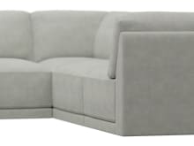 Emily Modular Sofa Toorak Pebble - 5 Piece color Toorak Pebble