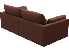 Willow Muse Rust Modular Sofa - 2 Seater color Muse Rust