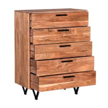 Tula Tallboy - 5 Drawer color Brown