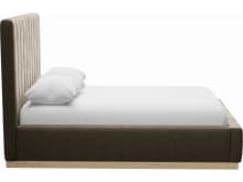 Brentwood Gas Lift Bed Tribute Walnut color Tribute Walnut