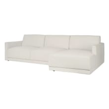 Haven California Ivory Chaise Sofa - 3 Seater color California Ivory