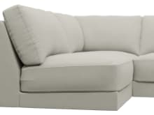 Monica California Ivory Sofa - 4 Seater LAF Terminal color California Ivory