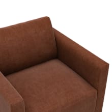 Haven Muse Rust Swivel Chair color Muse Rust