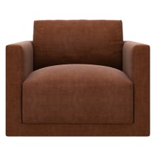 Haven Muse Rust Swivel Chair color Muse Rust