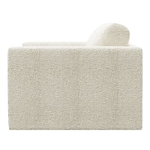 Haven Boucle Ivory Swivel Chair color Boucle Ivory