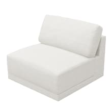 Haven Avon Mineral Armless Sofa Chair Module color Avon Mineral