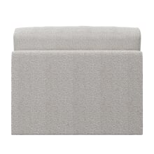 Haven Boucle Pumice Armless Sofa Chair Module color Boucle Pumice
