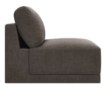 Haven Muse Mink Armless Sofa Chair Module color Muse Mink