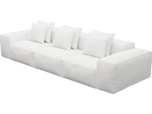 Riley Noa Fog Modular Sofa - 3 Seater color Noa Fog