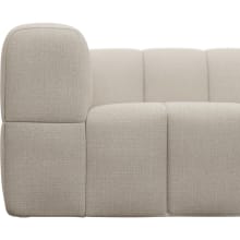 Lucello Santa Fe Sand Left Arm Facing Chair Module color Santa Fe Sand