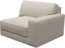 Monica Isla Sea Pearl Right Arm Facing Chair Module color Isla Sea Pearl