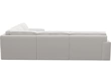 Monica Muse Frost Corner Sofa - 5 Seater color Muse Frost