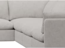 Willow Avon Mineral Modular Sofa - 6 Seater LAF Terminal color Avon Mineral