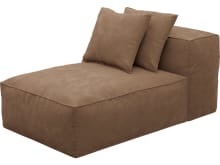 Riley Tribute Chestnut Module Chaise color Tribute Chestnut