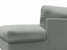 Finley Tribute Storm Right Arm Facing Chaise Module color Tribute Storm