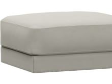 Monica California Ivory Ottoman color California Ivory