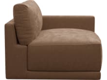 Haven Tribute Chestnut Right Arm Facing Chair Sofa Module color Tribute Chestnut
